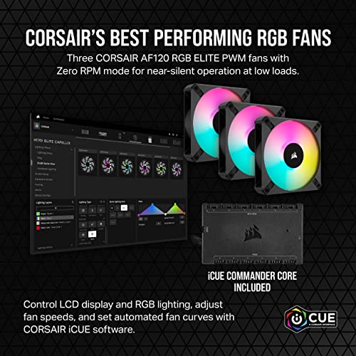 Corsair iCUE H150i Elite LCD XT CW-9060062-WW Liquid Cooler - Image 4