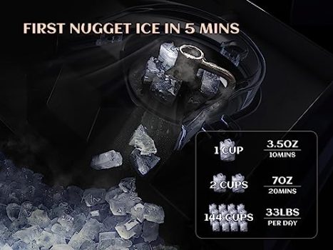 Ecozy Nugget Ice Maker ZY-222 – Countertop Ice Maker
