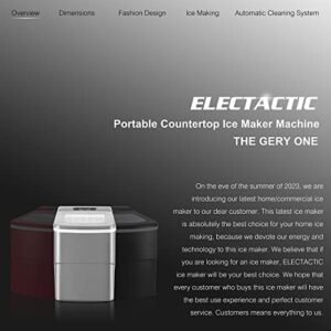Electactic Ice Maker EF-ICEMKR-30lbs/5Mins/24Hrs