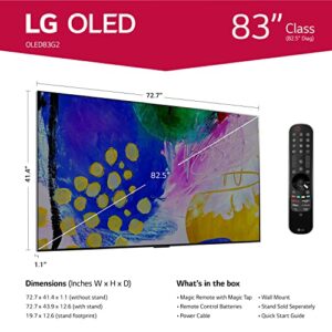 LG OLED TV 83 Inch C1