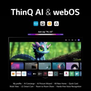 LG OLED83C3PUA 83 Inch Smart TV