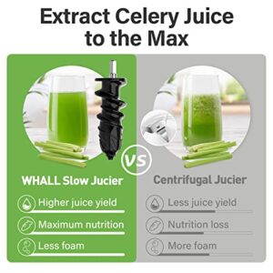 Whall Slow Juicer WHJP2023 Masticating Juicer