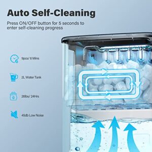 Frigidaire Counter Top Ice Maker EFIC108 26Lbs/24H