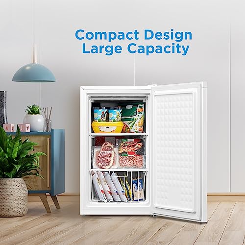 Midea Upright Freezer WHS-109FW1 3.0 Cubic Feet - Image 3