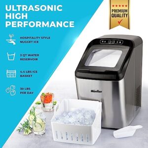Mueller Ice Maker Machine MIM-1234 Stainless Steel