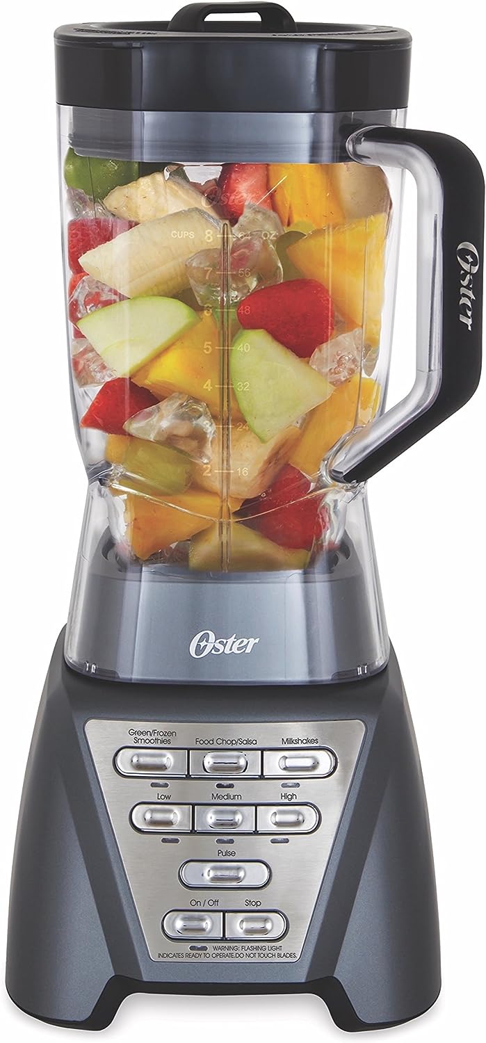  Oster Pro 1200 Blender with Pro Tritan Jar and Food Processor Attachment
