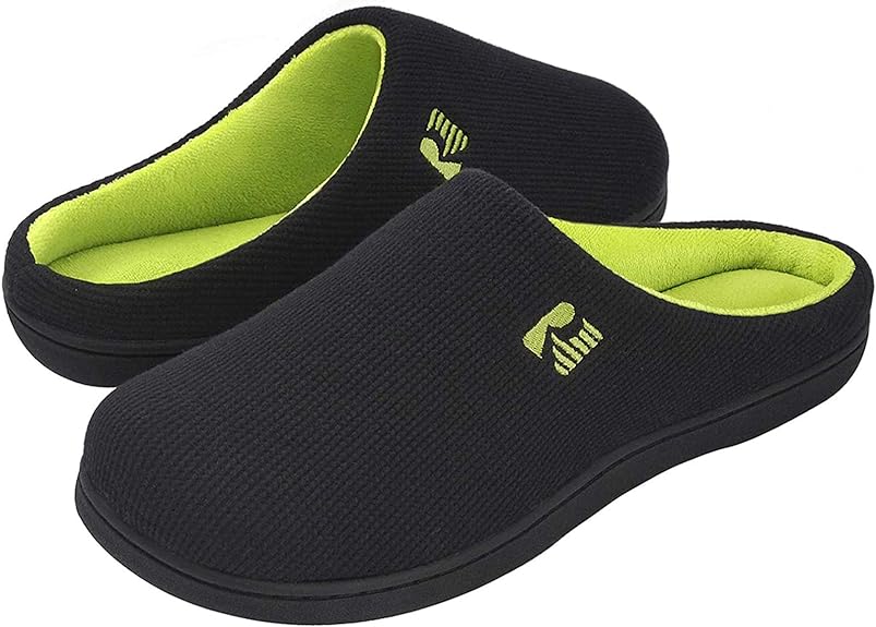  Two-Tone Memory Foam Slipper | Christmas gift ideas for men 