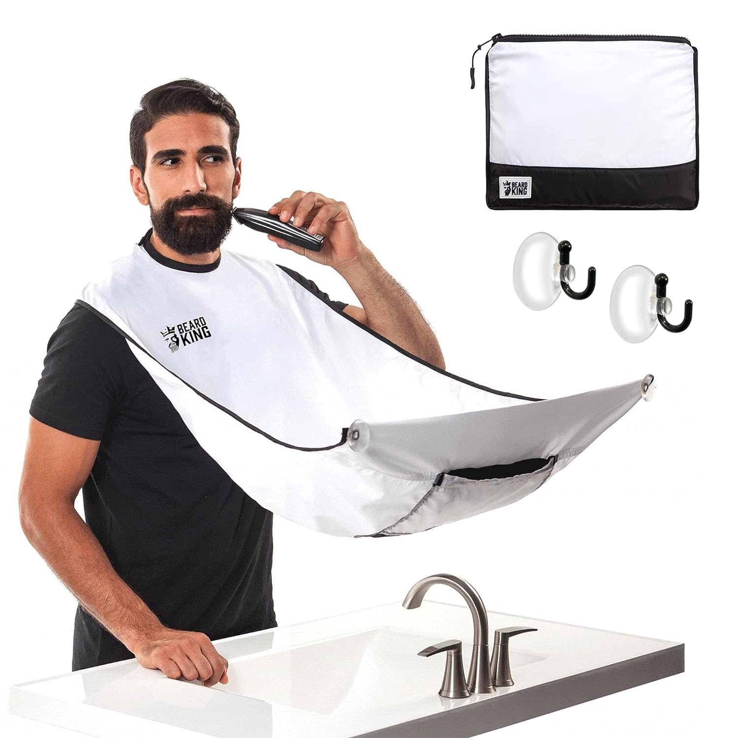 Beard King Beard Bib Apron | Christmas gift ideas for men 