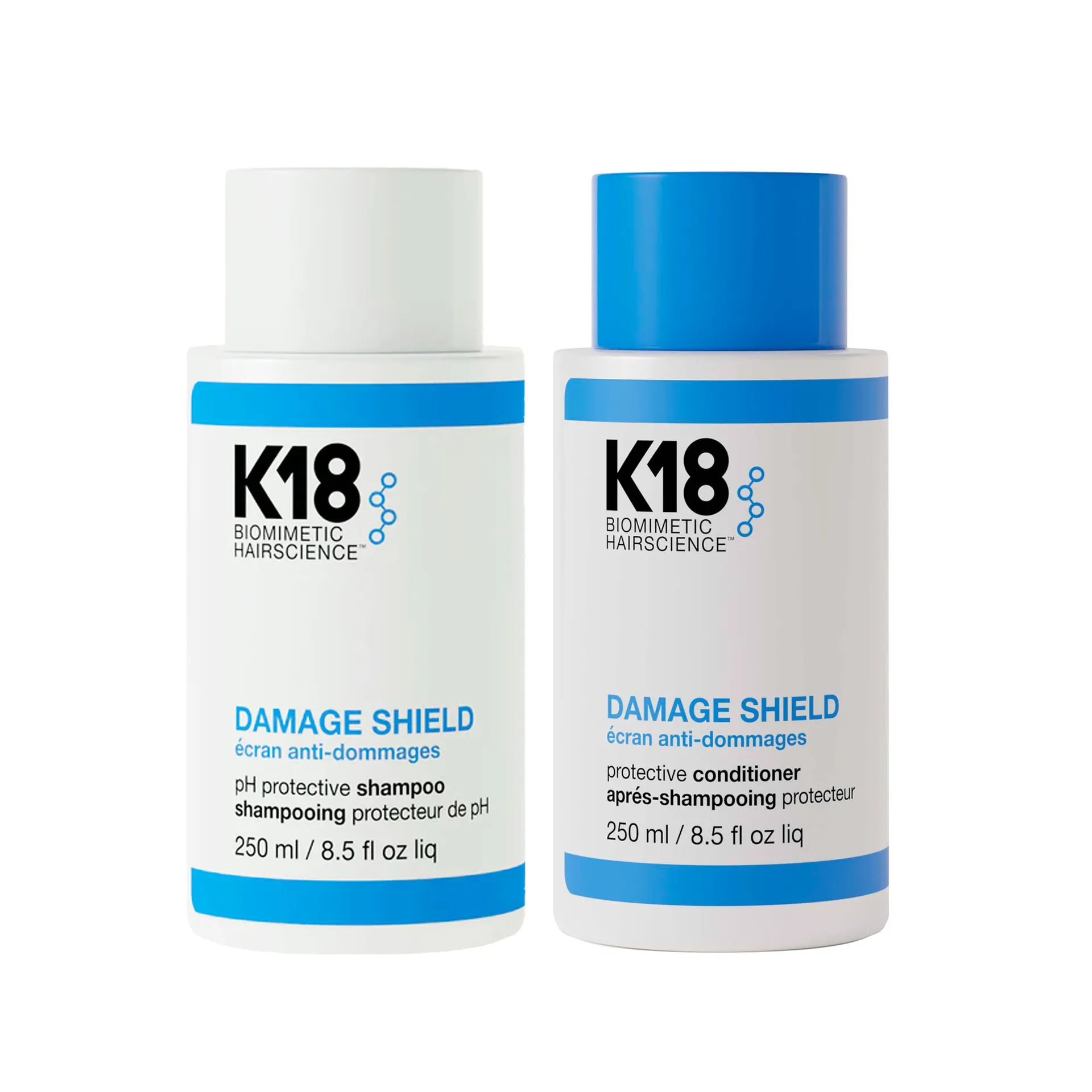 K18 Damage Shield Shampoo and Conditioner