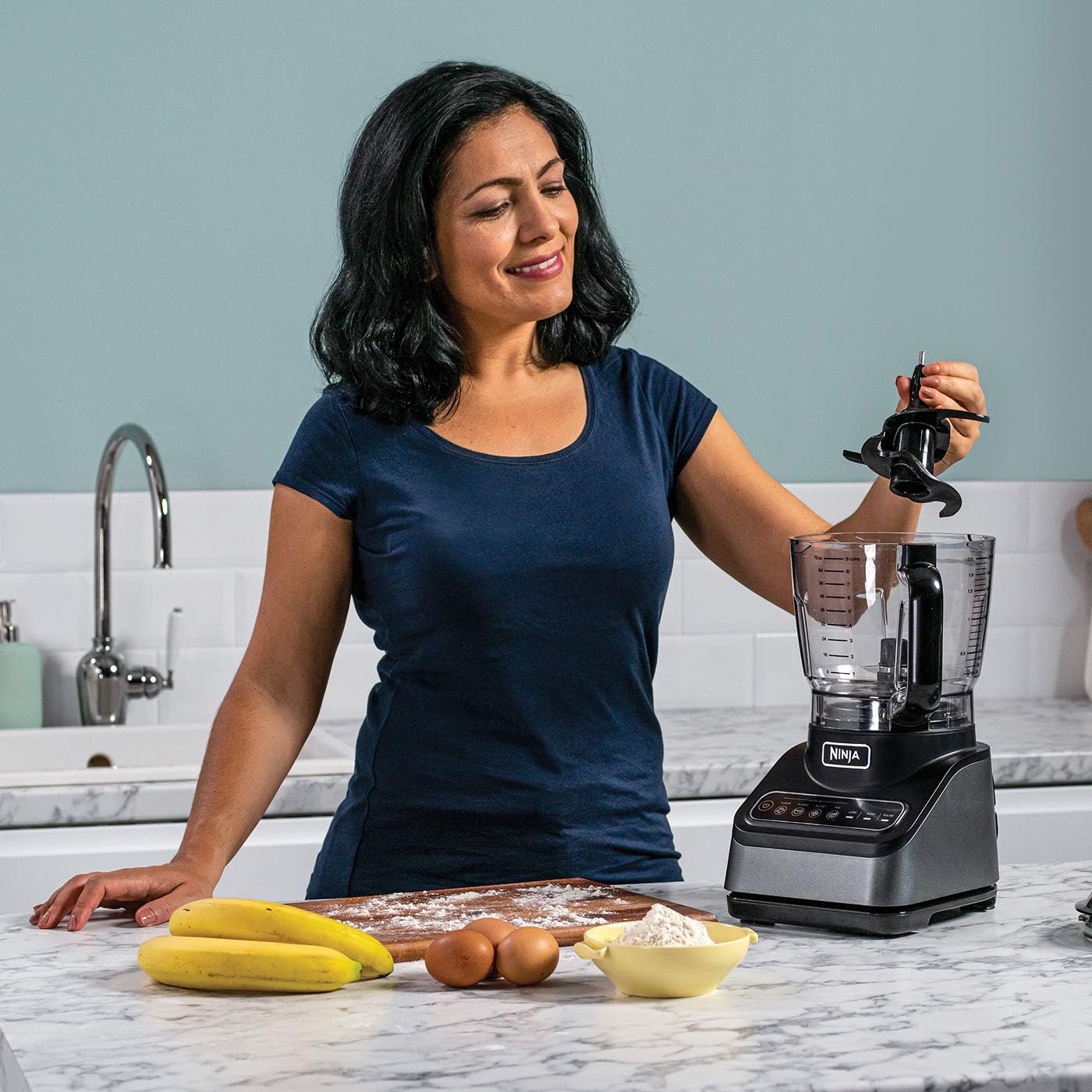 Ninja 3-in-1 Food Processor with Auto-IQ Ninja