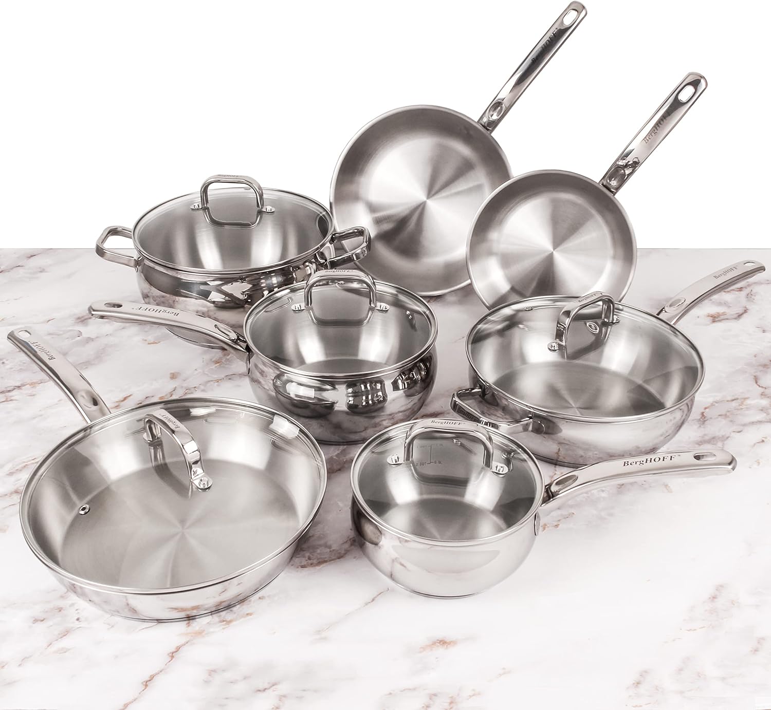 BergHOFF Cookware Set, Pots & Pans