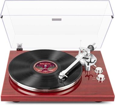 1byone 1 by ONE Bluetooth Belt Drive Turntable