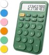 VEWINGL 12-Digit Large Display Green Calculator