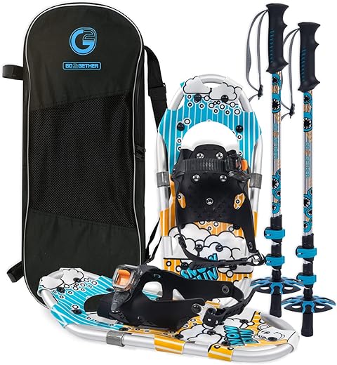 G2 GO2GETHER 16" Kids Snowshoes with Storage Bag