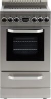 Metallic Electric Range Oven 20inch