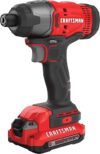 CRAFTSMAN 20V MAX Impact Driver Kit, LED