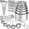 EWFEN 21-Piece Stainless Steel Measuring Set