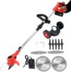 SHINTYOOL 21v Battery Powered 3-in-1 Weed Eater