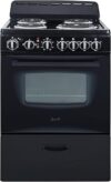 Avanti 24″ Black Electric Range Oven