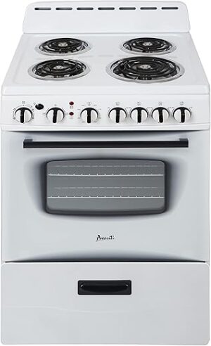 Avanti 24″ Electric Range Oven with Glass Door
