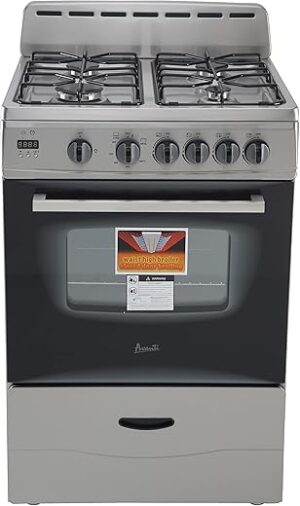 Avanti 24" Gas Range with Sealed Burners