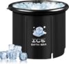 Alupssuc 320L Portable Ice Bath Tub with Lid