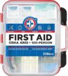 Be Smart Get Prepared 326-Piece First Aid Kit, OSHA Compliant