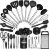 Umite Chef 34-Piece Silicone Kitchen Utensils Set