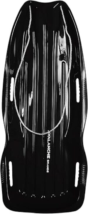 Avalanche Brands 48" Snow Sled with Rope and Handles