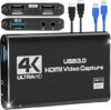 Naivaunsin 4K 1080P 60FPS HDMI Capture Card