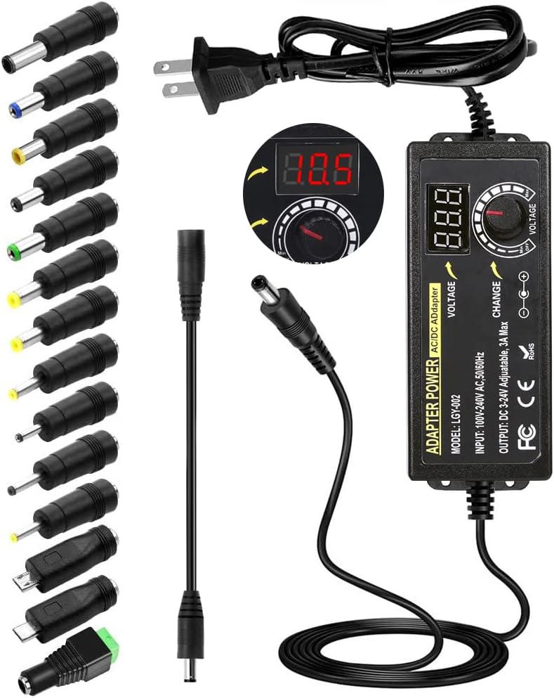 Wefomey DC Power Supply Adapter