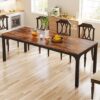 Tribesigns 78-Inch Rectangular Dining Table for 6-8