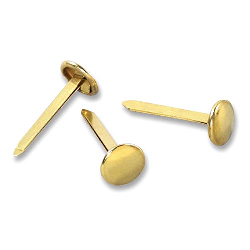 ACCO Brands Brass Paper Fasteners, 1/2", 100/Box - Image 2