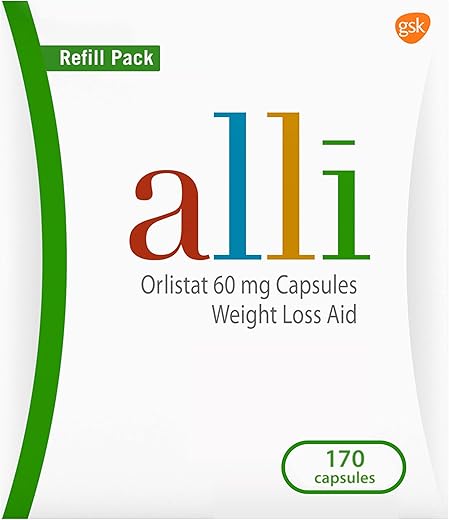 Alli Diet Orlistat Capsules