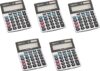 Amazon Basics 8-Digit Calculator, 5-Pack