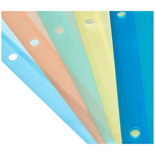Amazon Basics Binder Organizer Poly Jacket, 5 Pack - Image 3