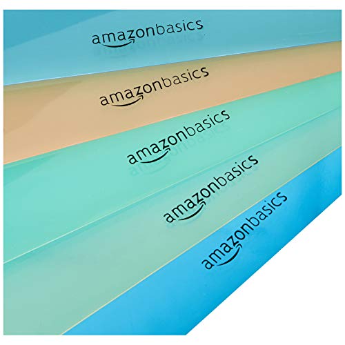 Amazon Basics Binder Organizer Poly Jacket, 5 Pack - Image 4