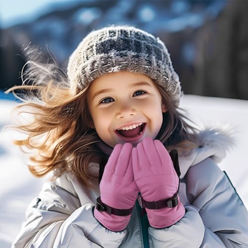 AMYIPO Kids Winter Ski Snowboard Gloves - Image 5