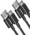 Anker 2-Pack 3ft Nylon USB-C Cables