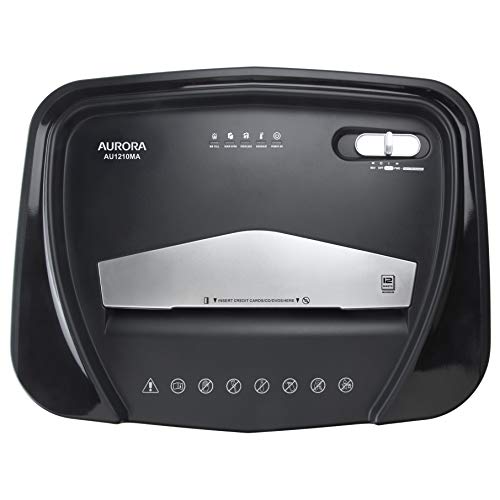Aurora AU1210MA 12-Sheet Micro-Cut Shredder - Image 5