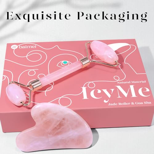 BAIMEI IcyMe Jade Roller And Gua Sha - Image 4