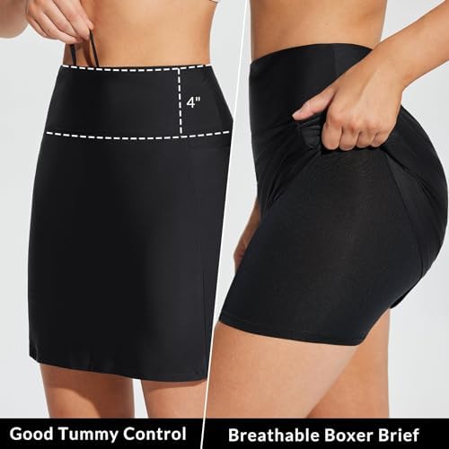BALEAF High Waisted Swim Skirt - Image 2