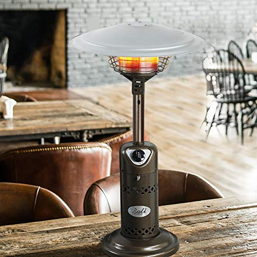BALI OUTDOORS Portable Bronze Outdoor Propane Table Heater - Image 5