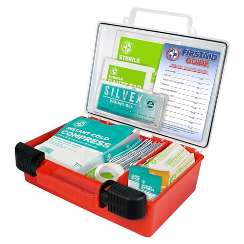Be Smart Get Prepared First Aid Kit, 250 Piece, OSHA ANSI Compliant - Image 4