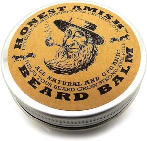 Honest Amish Beard Balm Leave-in Conditioner - 2 Ounce