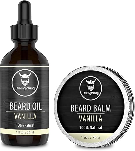 Striking Viking Beard Oil and Balm Conditioner - ABC123