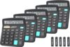 BESTWYA 12-Digit Dual Power Calculators