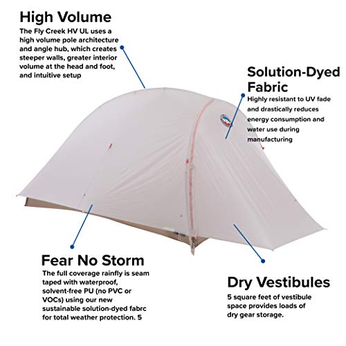 Big Agnes Fly Creek HV UL Ultralight Tent - Image 3