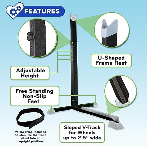 Bike Nook Vertical Bike Floor Stand for Storage - Image 4