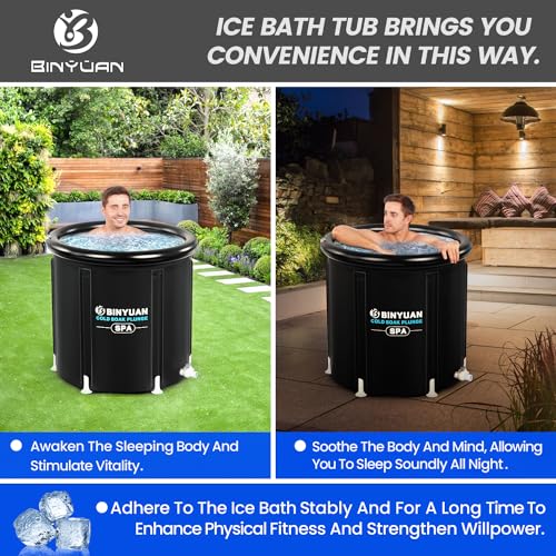 BINYUAN XL Portable Ice Bath Tub for Athletes - Image 3